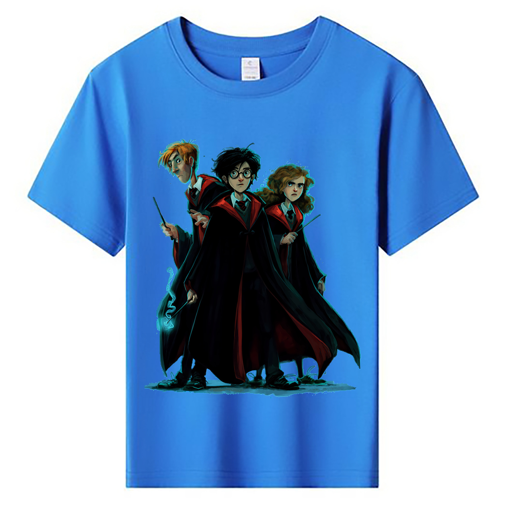 （画像用） Harry Potter ハリー・ポッターシリーズ 綿100％キッズTシャツ（フロントプリント）